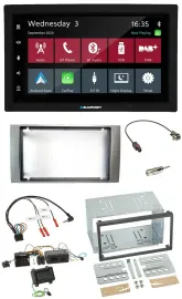 Blaupunkt 2DIN Lenkrad USB Bluetooth DAB Autoradio für Ford Kuga 2008-2012 silbe