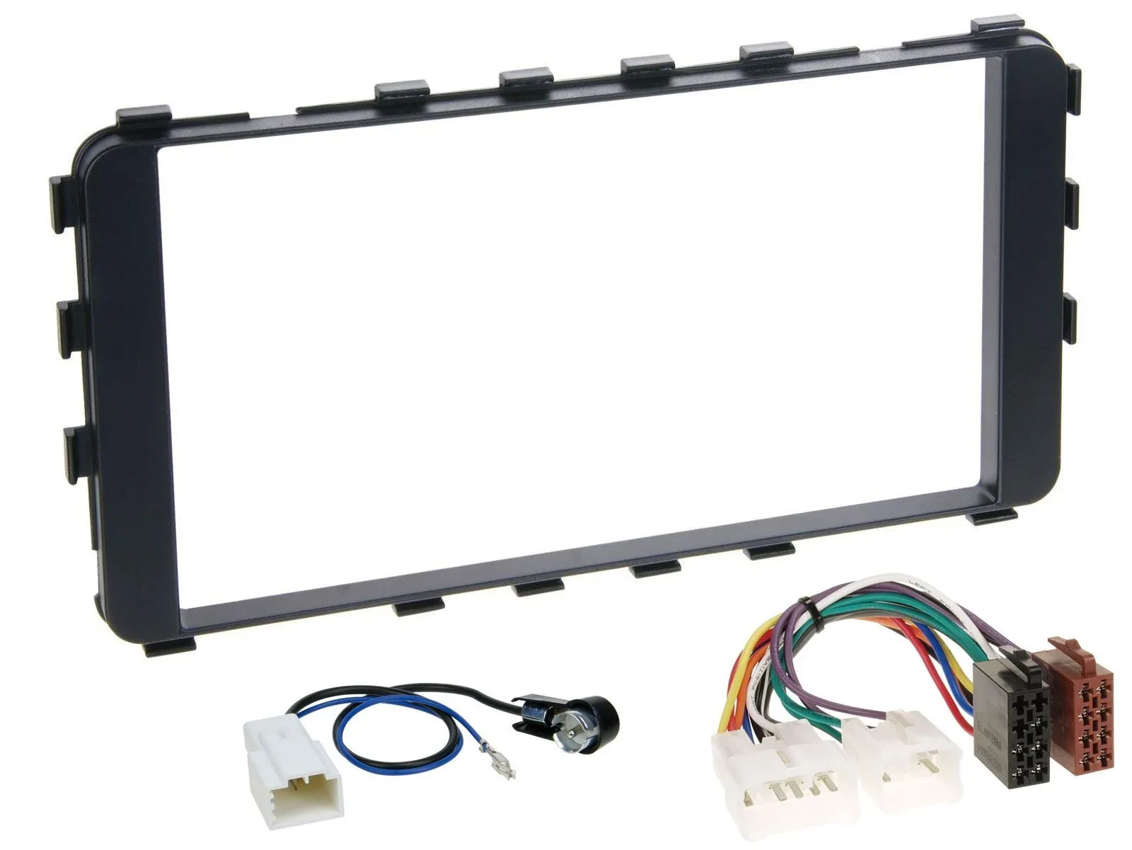 Einbauset Doppel DIN Autoradio für Toyota Yaris 2006-2011 OEM-Navi