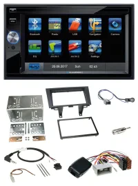 Blaupunkt SD USB TMC Bluetooth 2DIN Lenkrad Navigation für Honda CRV 2006-2012