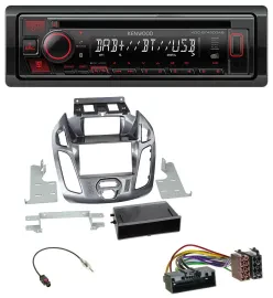 Kenwood MP3 CD USB Bluetooth DAB Autoradio für Ford Transit Connect 2012-2018 Di