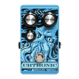DigiTech DOD Chthonic Blue Fuzz Pedal for Guitars and Amps for Home Studio