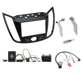 Автомагнитола для Ford Kuga DM2 Caraudio24 2 DIN (набор, с адаптером рулевого управления)