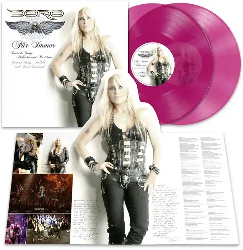 Виниловая пластинка Doro & Warlock - Fur Immer [New Vinyl LP] Colored Vinyl, Gatefold LP Jacket, Ltd
