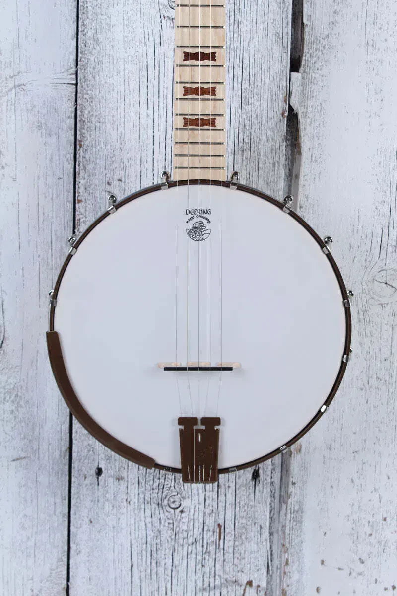 Deering Goodtime 5 String Open Back Banjo 3 Ply Maple Rim w Warranty Made in USA