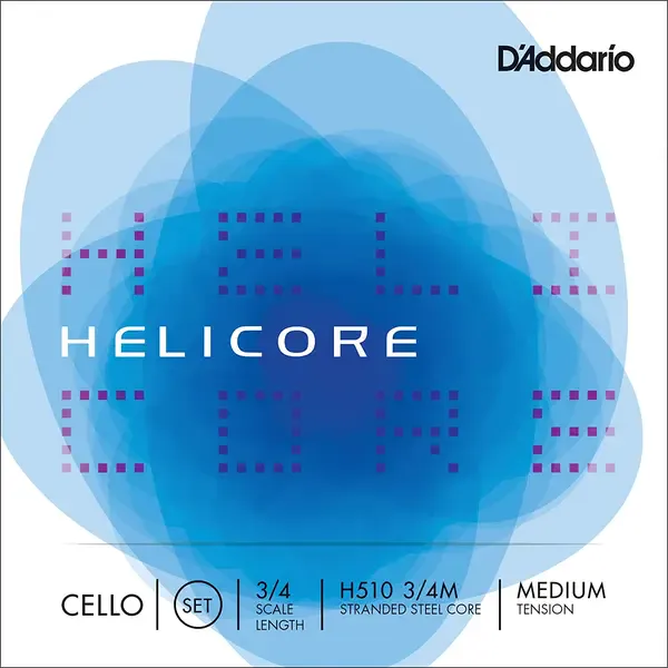 Струны для виолончели D'Addario Helicore H510 3/4M