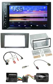 Pioneer Bluetooth 2DIN USB DVD DAB Lenkrad Autoradio für Ford Mondeo 2003-2007 s