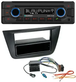 Blaupunkt AUX MP3 CD Bluetooth USB Autoradio für Seat Toledo Altea ab 05 schwarz