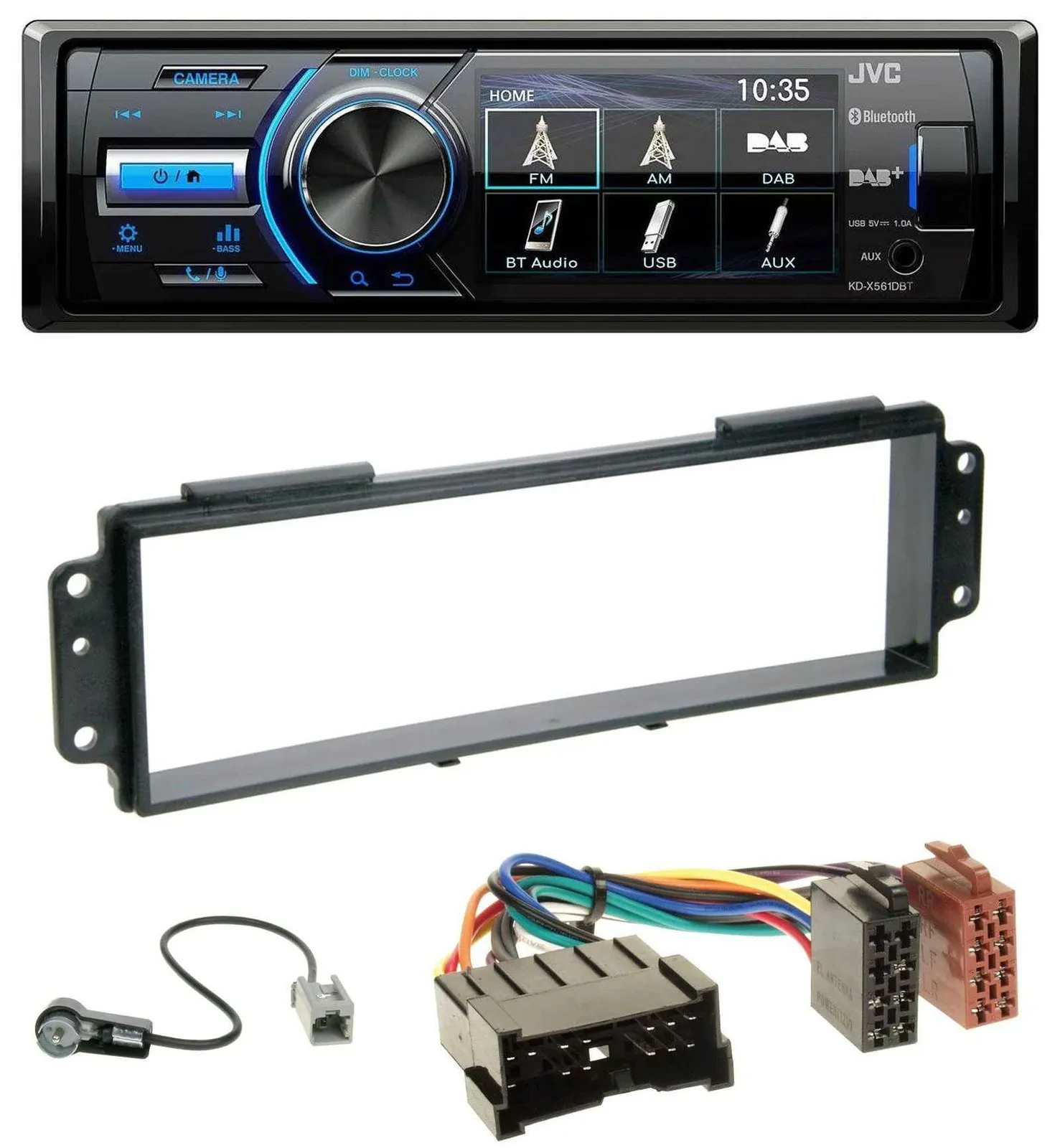 JVC Bluetooth MP3 USB DAB Autoradio für Kia Picanto (2008-2011)