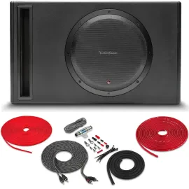 Rockford Fosgate P500-12P 12” Amplified Subwoofer + Enclosure Kit