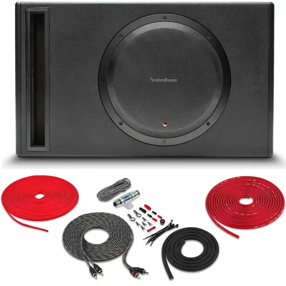 Активный сабвуфер Rockford Fosgate P500-12P 12" в корпусе (набор)