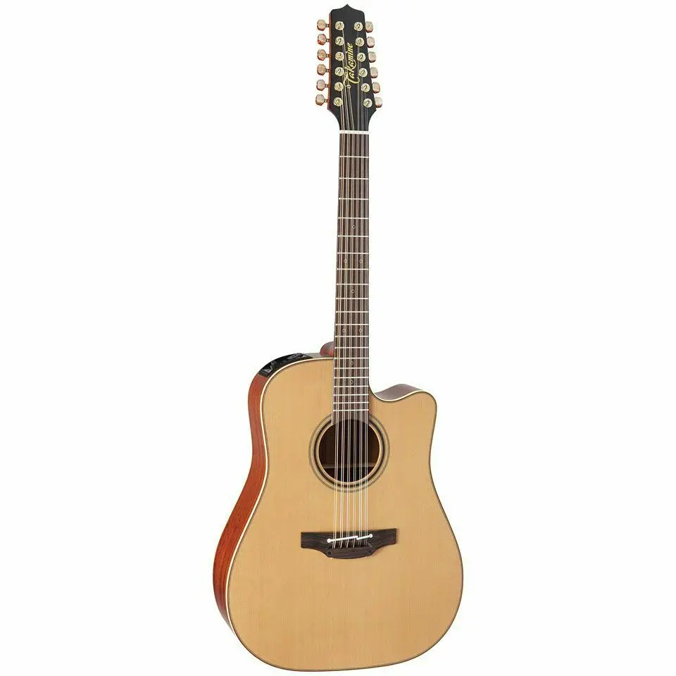 Электроакустическая гитара Takamine P3DC-12 Dreadnought Natural Satin