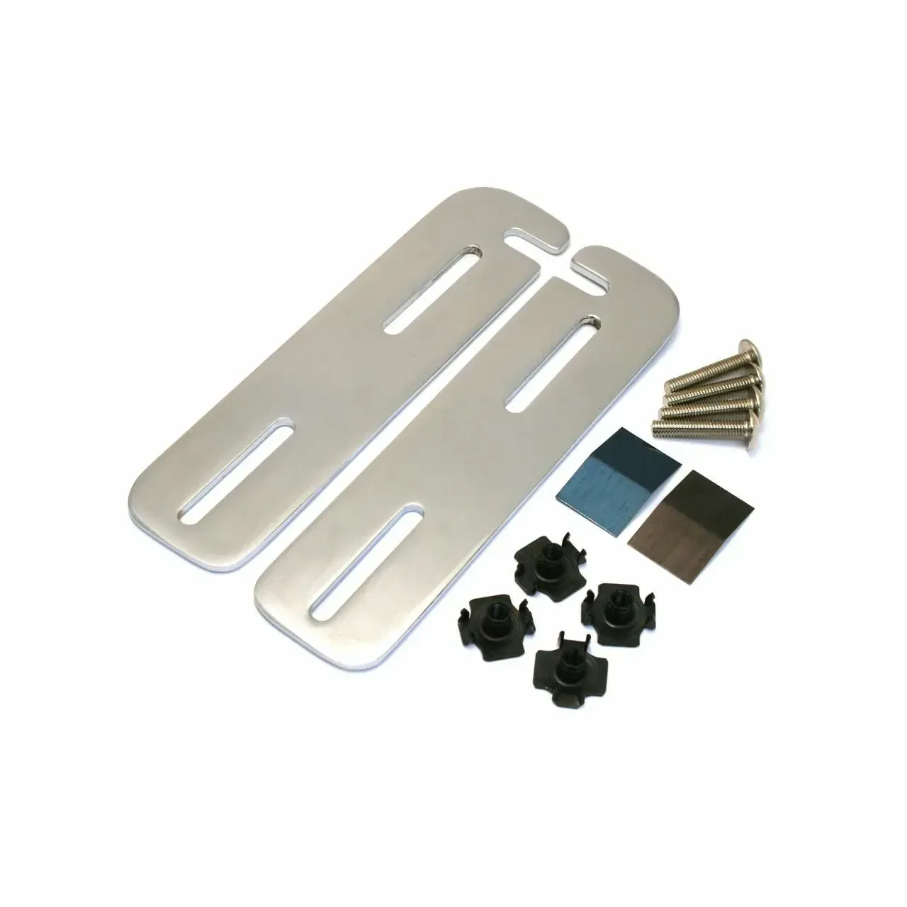 Крепление для усилителя Fender Pure Vintage Piggyback Clip Bars, хром (набор, 2 шт.)