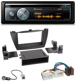 Pioneer MP3 DAB USB CD Bluetooth Autoradio für Hyundai ix35 (LM, 2010-2013)