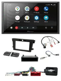 Pioneer USB 2DIN DAB Lenkrad Bluetooth Autoradio für Mazda CX-7 2008-2010