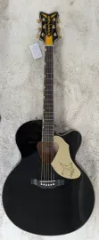 Gretsch G5022C Rancher Falcon Cutaway Acoustic Electric Guitar Black - DEMO