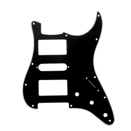 Пикгард Musiclily MX1378BK Stratocaster Modern Style, 3 слоя, черный