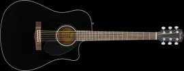 Fender CD-60SCE BK Acoustic Electric Cutaway Dreadnought Guitar - DEMO