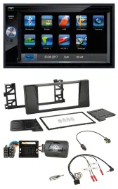 Blaupunkt SD USB TMC Bluetooth 2DIN Lenkrad Navigation für BMW 5er E39 01-03 Qua