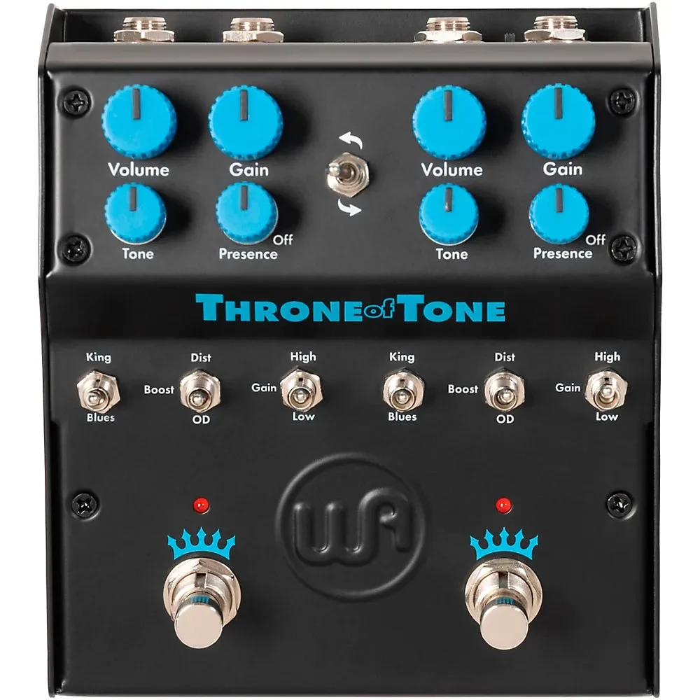 Педаль эффектов для электрогитары Warm Audio WA-TOT Throne Of Tone British Overdrive