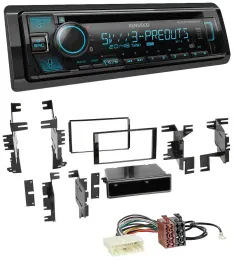 Kenwood Bluetooth USB CD MP3 DAB Autoradio für Nissan Quest Rogue ab 11 Titan ab