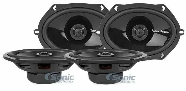 Динамик для авто Rockford Fosgate P1572 Punch Series 5"x7", коаксиальный, 2‑полосный (набор, 2 шт.)