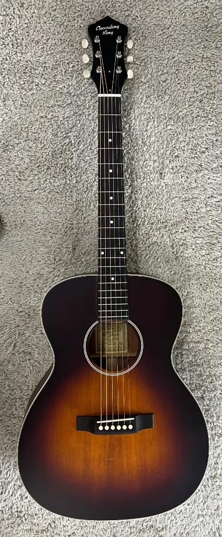 Электроакустическая гитара Recording King RPS-11-FE3-TBR Parlor Tobacco Sunburst