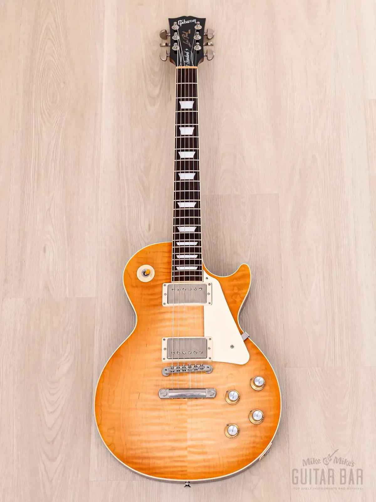 Электрогитара Gibson Les Paul Standard 60s Flame Top HH Unburst w/case USA 2023