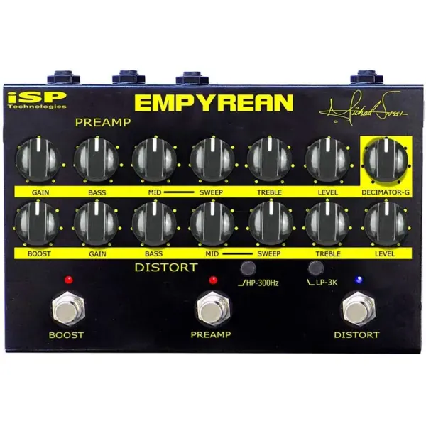 Напольный предусилитель для электрогитары ISP Technologies Empyrean Michael Sweet Signature Preamp