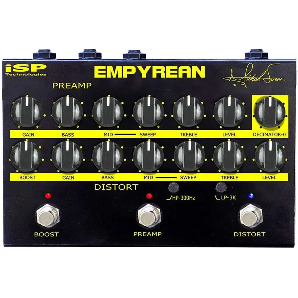 Напольный предусилитель для электрогитары ISP Technologies Empyrean Michael Sweet Signature Preamp