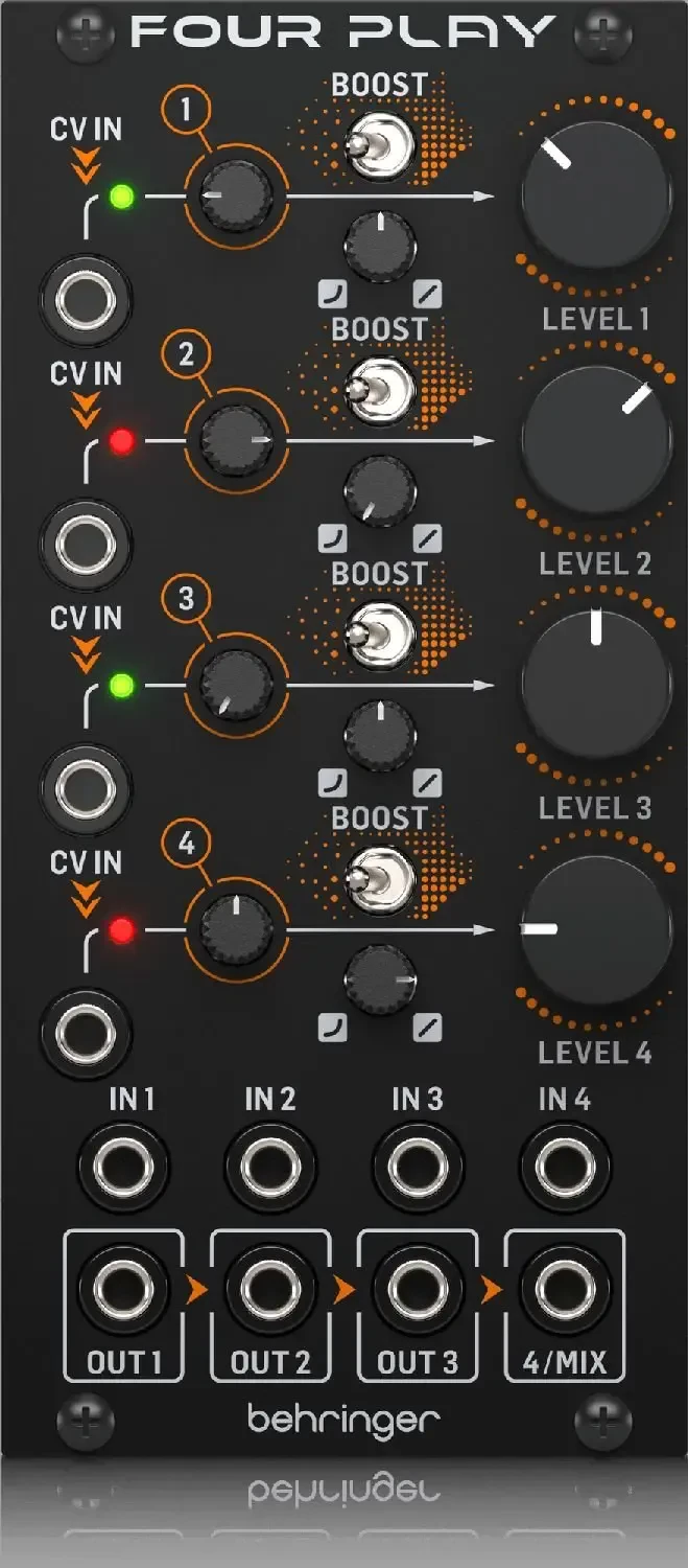 Модульный студийный синтезатор Behringer FOUR PLAY