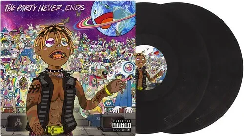 Виниловая пластинка Juice Wrld - The Party Never Ends (Black Vinyl 2xLP) [New Vinyl LP] Explicit, Co