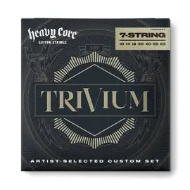 Струны для 7-струнной электрогитары Dunlop TWMN1063-7 Trivium Custom Set 10-63