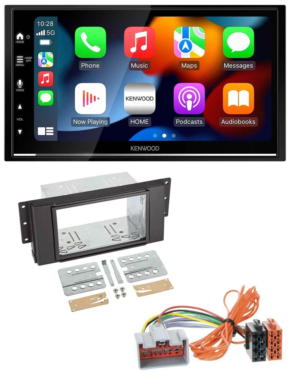 Kenwood DAB USB Bluetooth 2DIN MP3 Autoradio für Land Rover Free Lander 11-12
