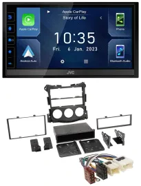 JVC DAB Bluetooth MP3 USB 2DIN Autoradio für Nissan 370Z Coupe Roadster ab 10