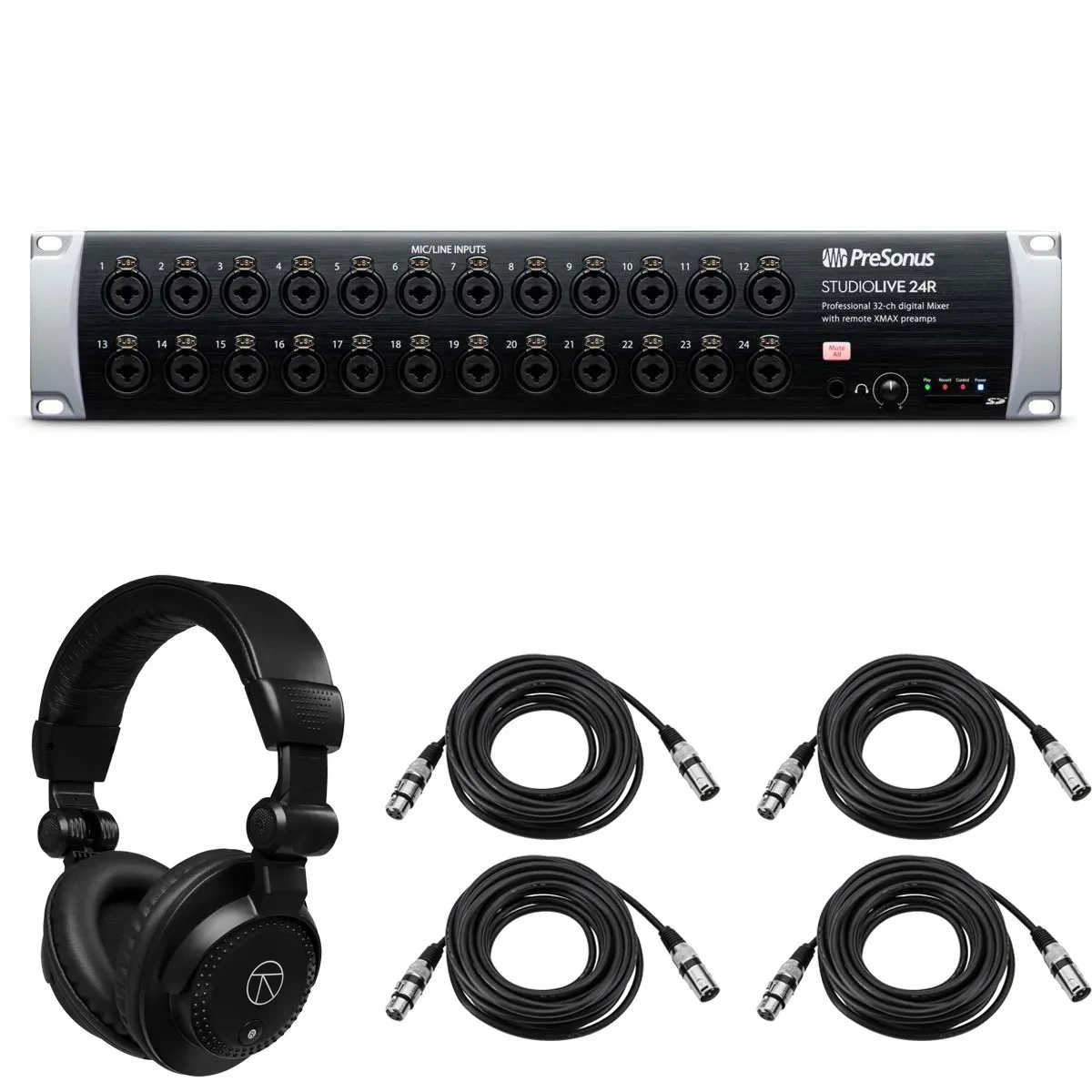 PreSonus StudioLive 24R 26-Input 32-Channel Series III Stage Box and Rack Mixer,