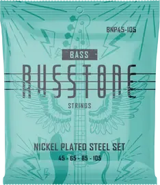 Russtone BNP45-105 струны для бас-гитары Nickel Plated Bass (45-65-85-105)