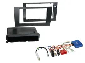 Einbauset CAN-Bus DIN Autoradio für Audi A4 B6,B7 2001-2008 schwarz