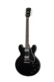 Электрогитара полуакустическая Gibson 1959 ES-335 Ebony Ultra Light Aged