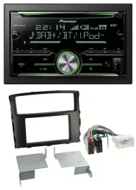 Pioneer Bluetooth MP3 DAB 2DIN USB CD Autoradio für Mitsubishi Pajero Shogun ab