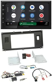Автомагнитола Kenwood 2DIN DAB Bluetooth USB для Land Rover Evoque 2011–2013