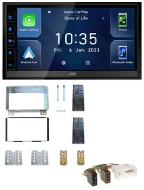 JVC DAB Bluetooth MP3 USB 2DIN Autoradio für Kia Carnival II VQ 06-11
