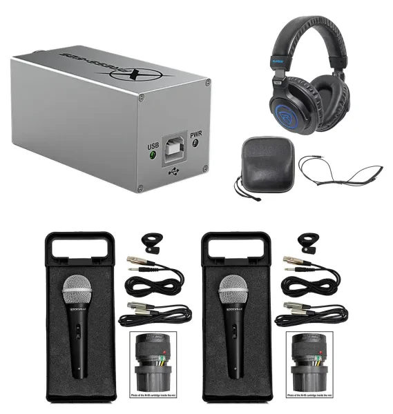 Chauvet DJ Xpress-512S DMX Lighting Interface for ShowXpress+Headphones+(2) Mics