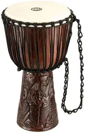 Джембе MEINL 10" Professional African Village Carving Queen Dark Natural