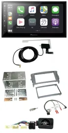 Pioneer USB Lenkrad 2DIN Bluetooth DAB Autoradio für Toyota Auris 2007-2011 anth