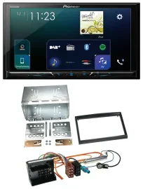 Pioneer MP3 Bluetooth USB 2DIN DAB Autoradio für Citroen Berlingo C2 C3 Jumpy Pr