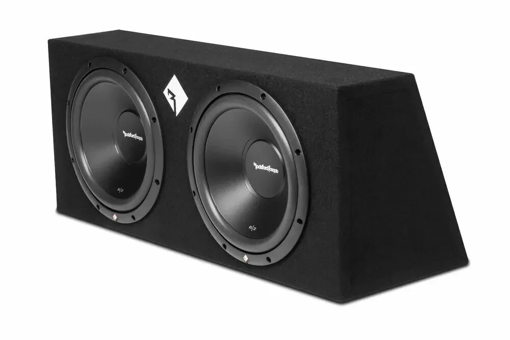 Rockford Fosgate R2-2X12 800W Dual 2 Ohm 12" Sealed Loaded Subwoofer Enclosure
