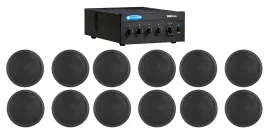 Потолочная акустика JBL CCL5T Black с усилителем (12 штук)