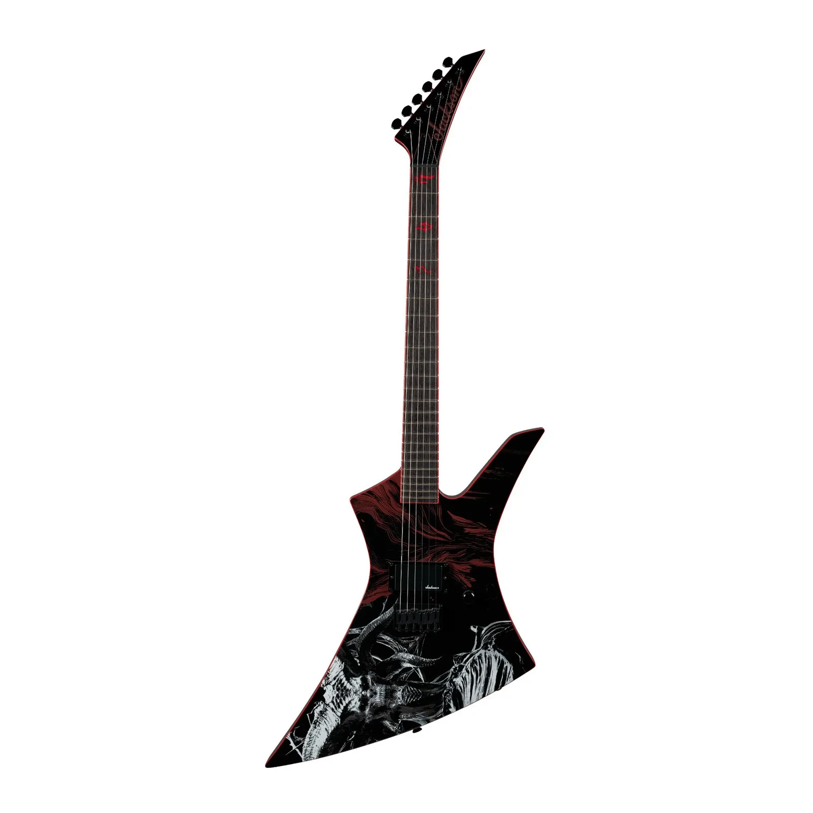 Электрогитара Jackson Kelly KE HT X Series Limited Edition 6-струнная Diablo с чехлом