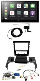 Автомагнитола Pioneer 2DIN USB Bluetooth DAB для Subaru Impreza (с 2018) с поддержкой управления с руля