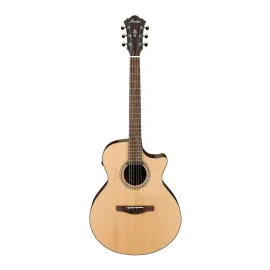 Ibanez AE275 6-String Acoustic-Electric Guitar (Right-Hand, Natural Low Gloss)